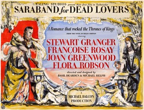 Saraband for Dead Lovers - British Movie Poster (thumbnail)