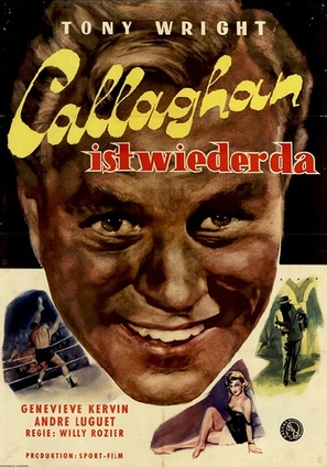 Callaghan remet &ccedil;a - German Movie Poster (thumbnail)