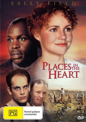 Places in the Heart - Australian DVD movie cover (thumbnail)