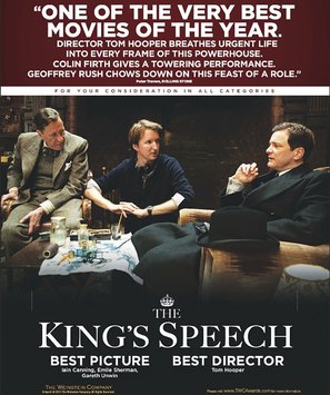 The King&#039;s Speech - For your consideration movie poster (thumbnail)