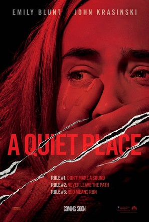 A Quiet Place 2018 Movie Poster Print A0-A1-A2-A3-A4-A5-A6-MAXI C247
