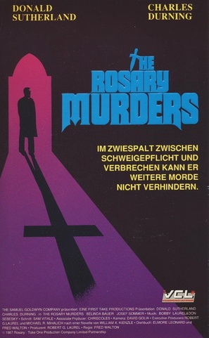 The Rosary Murders - German VHS movie cover (thumbnail)