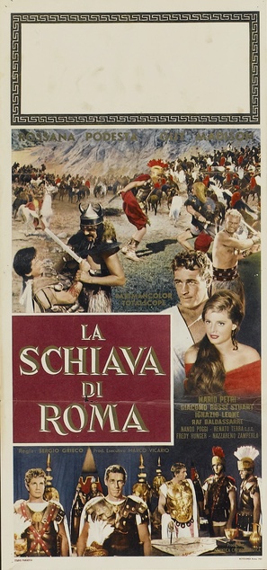 La schiava di Roma - Italian Movie Poster (thumbnail)