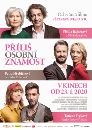 Pr&iacute;lis osobn&iacute; zn&aacute;most - Czech Movie Poster (thumbnail)