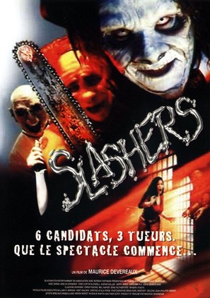 Slashers - French DVD movie cover (thumbnail)