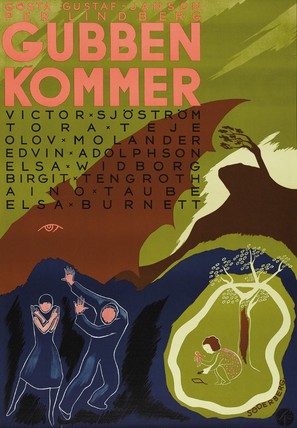 Gubben kommer - Swedish Movie Poster (thumbnail)