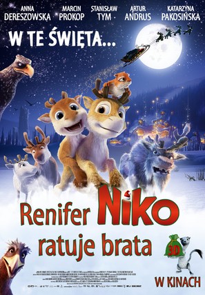 Niko 2: Lent&auml;j&auml;veljekset - Polish Movie Poster (thumbnail)
