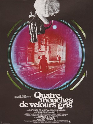 4 mosche di velluto grigio - French Movie Poster (thumbnail)