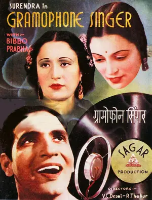 Gramophone Singer Poster