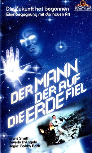 The Man Who Fell to Earth - German VHS movie cover (thumbnail)