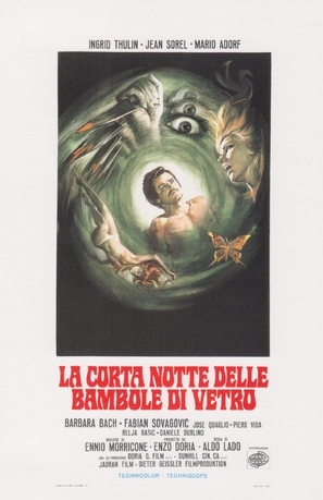 La corta notte delle bambole di vetro - Italian Movie Poster (thumbnail)