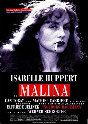 Malina - German Movie Poster (thumbnail)