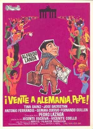 Vente a Alemania, Pepe - Spanish Movie Poster (thumbnail)