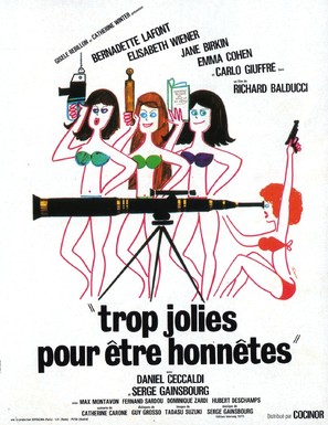 Trop jolies pour &ecirc;tre honn&ecirc;tes - French Movie Poster (thumbnail)