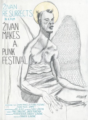 Zivan Makes a Punk Festival - Serbian Movie Poster (thumbnail)