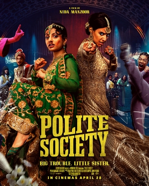 Polite Society - British Movie Poster (thumbnail)