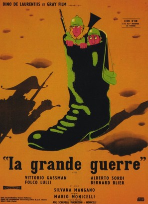 Grande guerra, La - French Movie Poster (thumbnail)