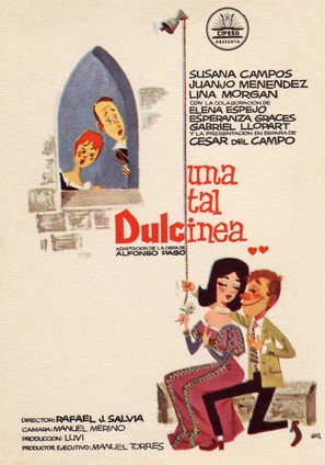 Una tal Dulcinea - Spanish Movie Poster (thumbnail)