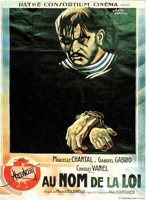Au nom de la loi - French Movie Poster (thumbnail)