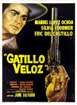 Gatillo Veloz - Mexican Movie Poster (thumbnail)