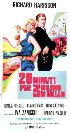 28 minuti per 3 milioni di dollari - Italian Movie Poster (thumbnail)