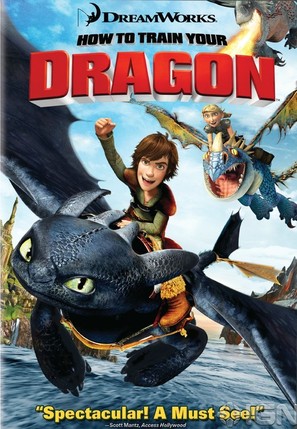 How to Train Your Dragon - DVD movie cover (thumbnail)