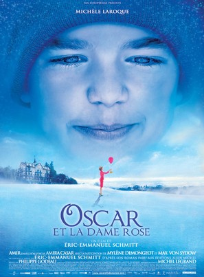 Oscar et la dame rose - French Movie Poster (thumbnail)