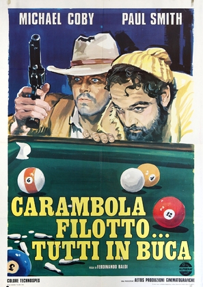 Carambola, filotto... tutti in buca - Italian Movie Poster (thumbnail)
