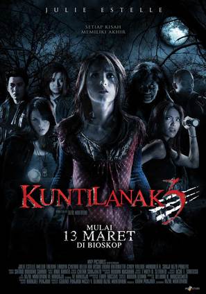 Kuntilanak 3 - Indonesian Movie Poster (thumbnail)