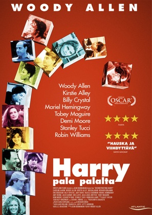 Deconstructing Harry - Finnish DVD movie cover (thumbnail)