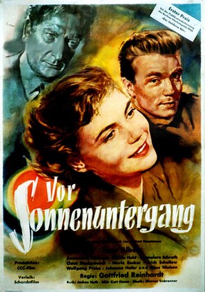 Vor Sonnenuntergang - German Movie Poster (thumbnail)