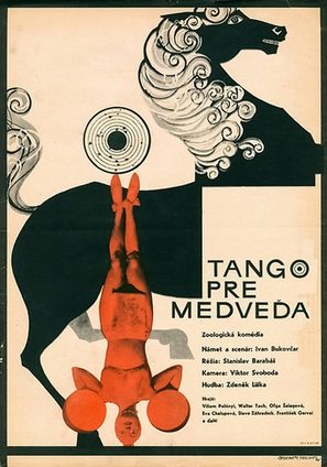 Tango pre medveda - Czech Movie Poster (thumbnail)