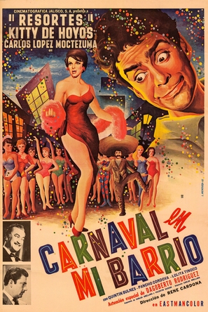 Carnaval en mi barrio - Mexican Movie Poster (thumbnail)