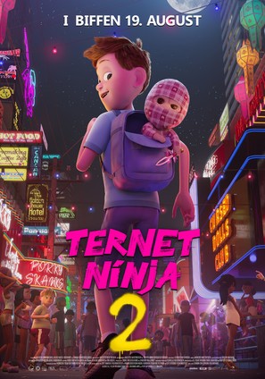 Ternet Ninja 2 - Danish Movie Poster (thumbnail)