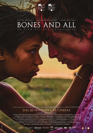 Bones and All - Italian Movie Poster (thumbnail)