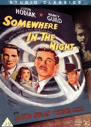 Somewhere in the Night - British DVD movie cover (thumbnail)