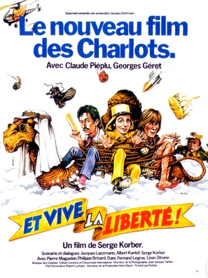 Et vive la libert&eacute;! - French Movie Poster (thumbnail)