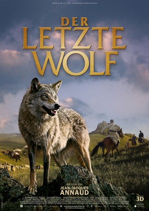 Wolf Totem - German Movie Poster (thumbnail)