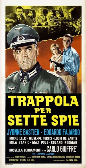 Trappola per sette spie - Italian Movie Poster (thumbnail)