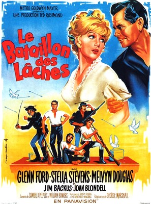 Advance to the Rear - French Movie Poster (thumbnail)