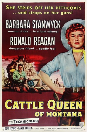 Cattle Queen of Montana - Movie Poster (thumbnail)