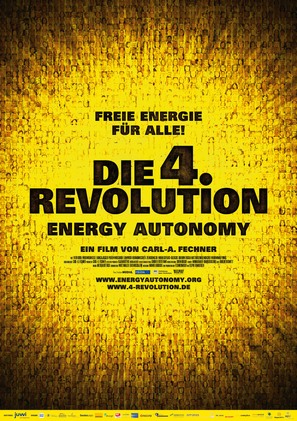 Die 4. Revolution - Energy Autonomy - German Movie Poster (thumbnail)