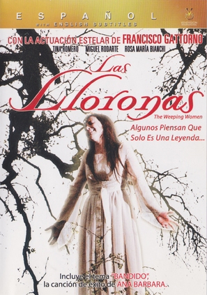 Las lloronas - Mexican DVD movie cover (thumbnail)