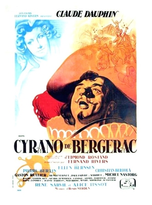 Cyrano de Bergerac - French Movie Poster (thumbnail)