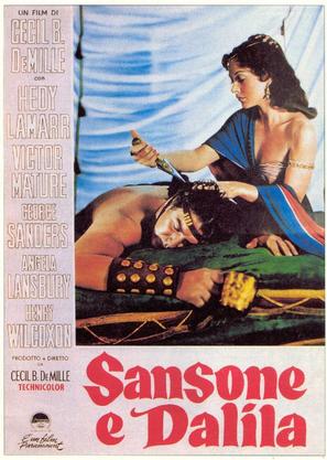 Samson and Delilah - Italian Movie Poster (thumbnail)