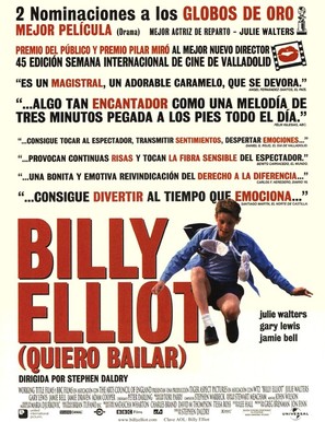 Billy Elliot - Spanish Movie Poster (thumbnail)