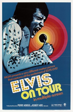 Elvis On Tour - Movie Poster (thumbnail)