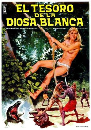 El tesoro de la diosa blanca - Spanish Movie Poster (thumbnail)