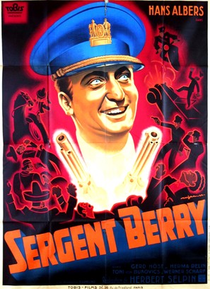 Sergeant Berry - French Movie Poster (thumbnail)