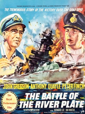 The Battle of the River Plate - British Movie Poster (thumbnail)